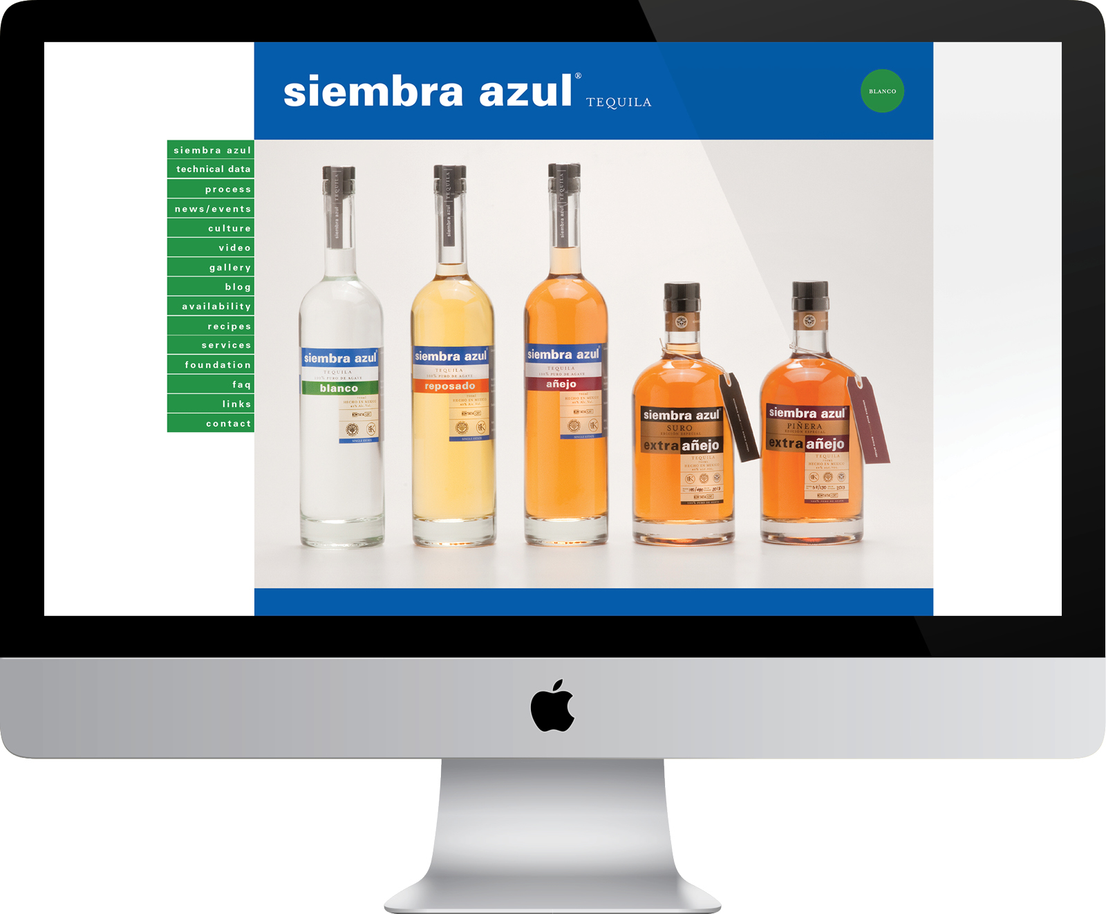 Siembra Azul Tequila